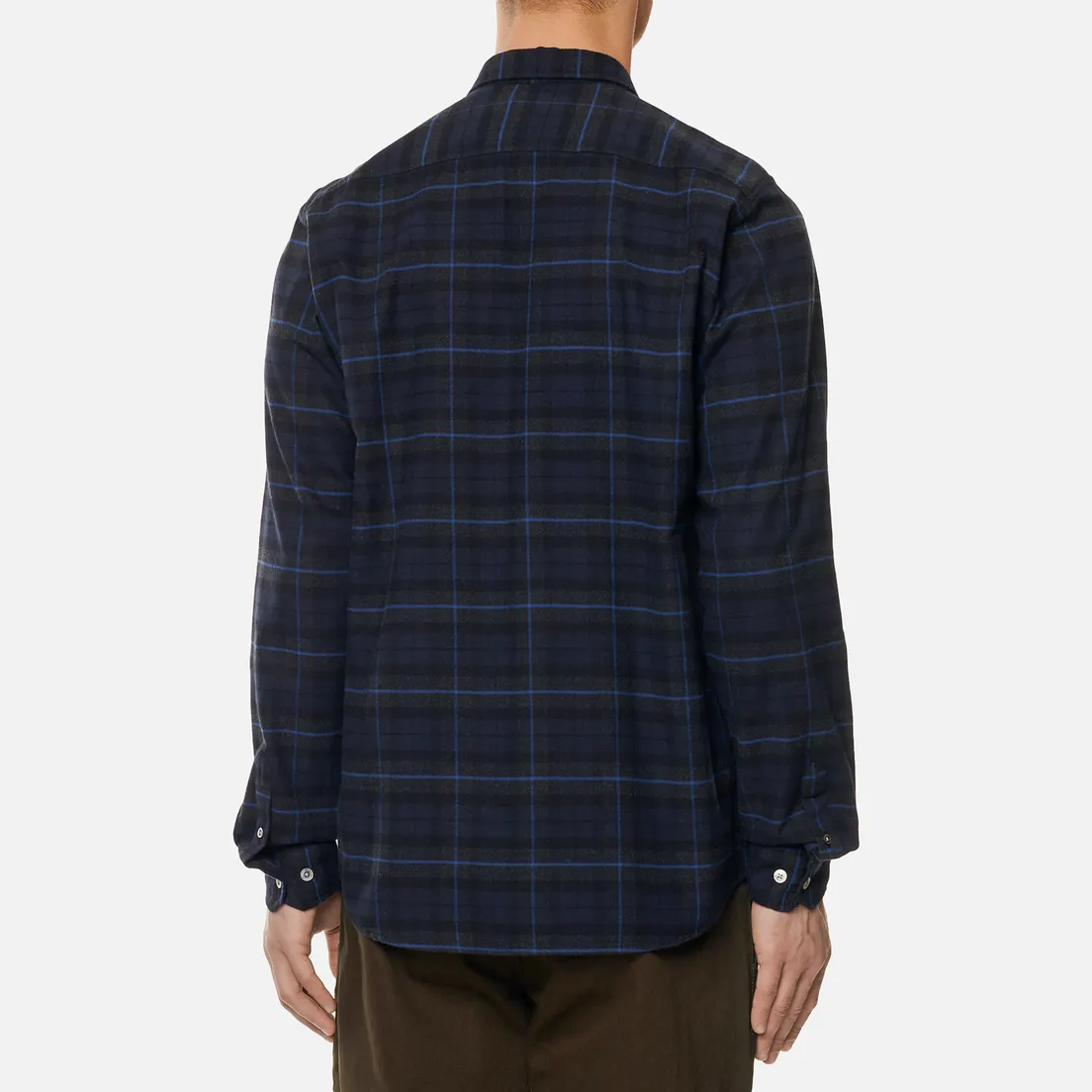 Norse Projects Мужская рубашка Anton Brushed Flannel Check
