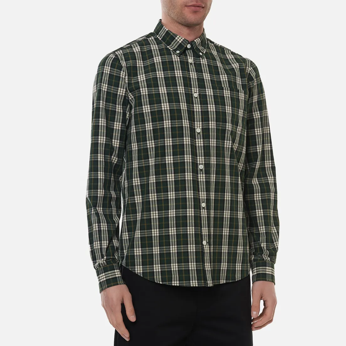 Norse Projects Мужская рубашка Osvald Button Down Light Check