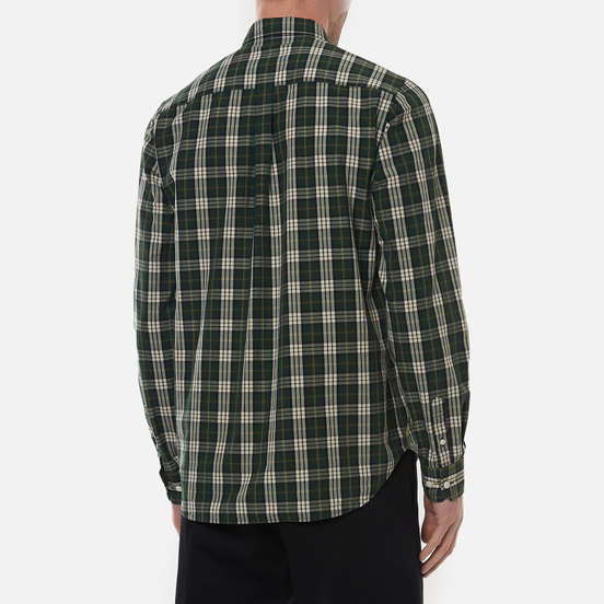 Мужская рубашка Norse Projects Osvald Button Down Light Check Dartmouth Green