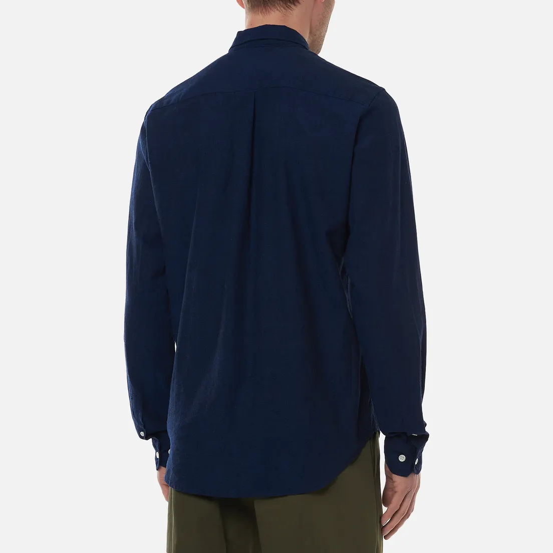 Norse Projects Мужская рубашка Osvald Button Down Cotton Linen