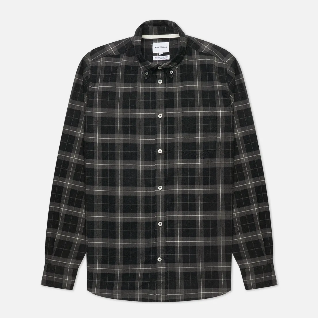 Norse Projects Мужская рубашка Anton Brushed Flannel Check