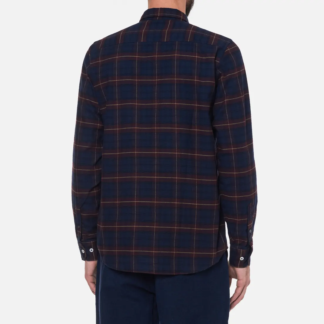 Norse Projects Мужская рубашка Anton Brushed Flannel Check