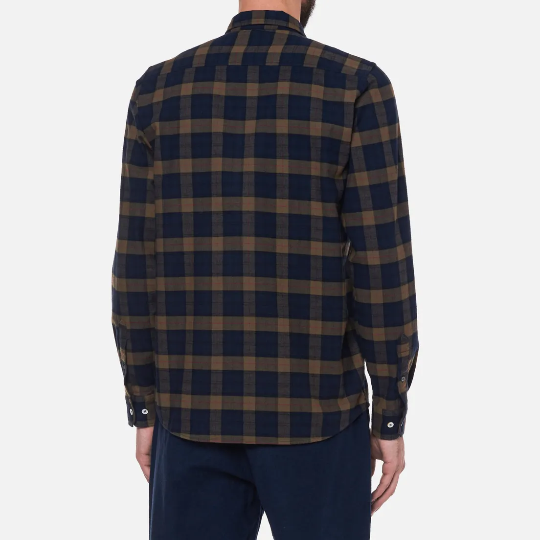Norse Projects Мужская рубашка Anton Brushed Flannel Check