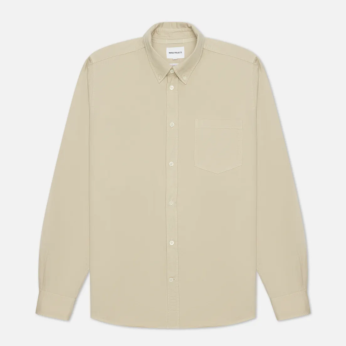 Norse Projects Мужская рубашка Anton Light Twill