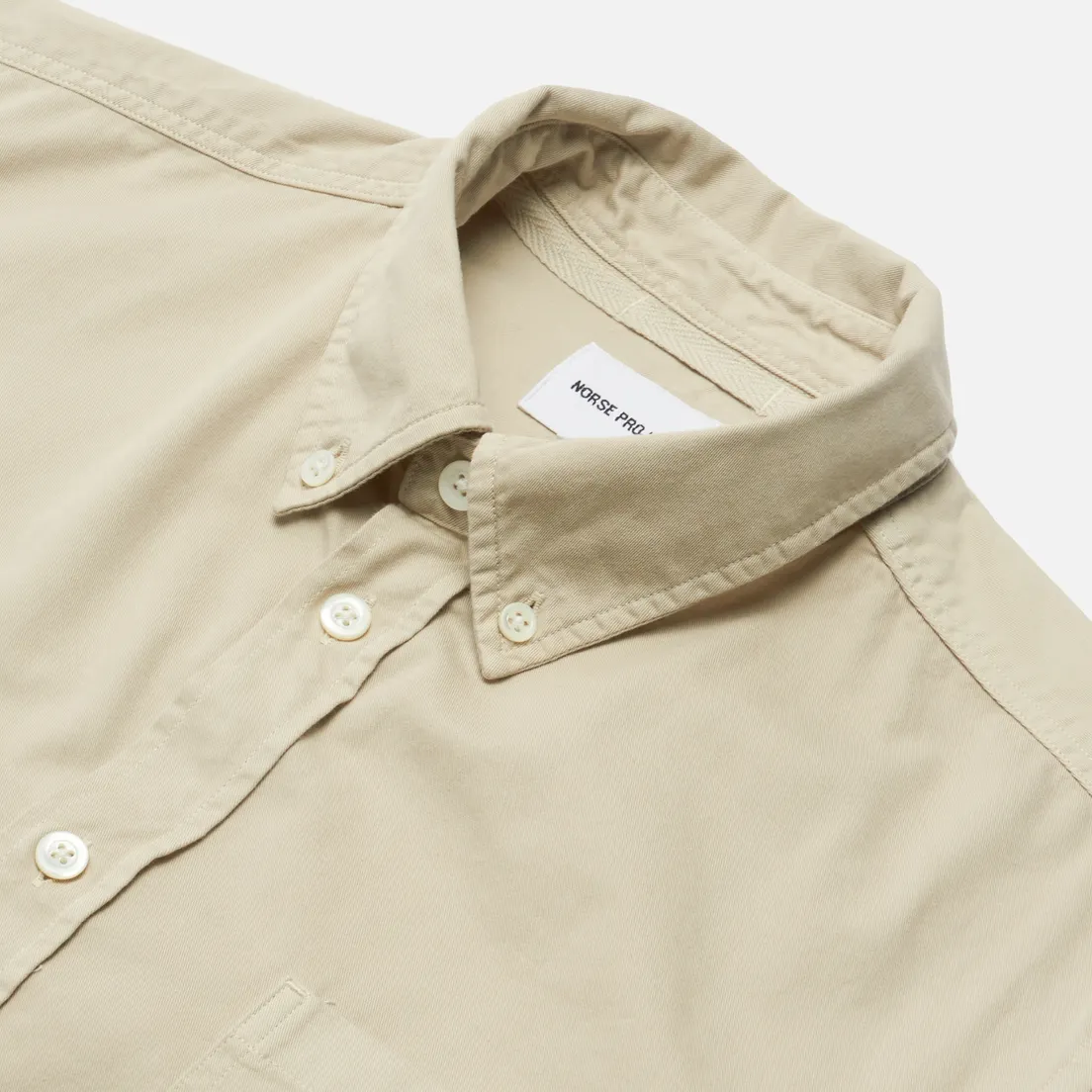 Norse Projects Мужская рубашка Anton Light Twill
