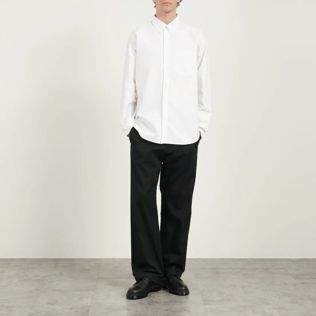 Norse Projects Мужская рубашка Norse Standard Oxford BD