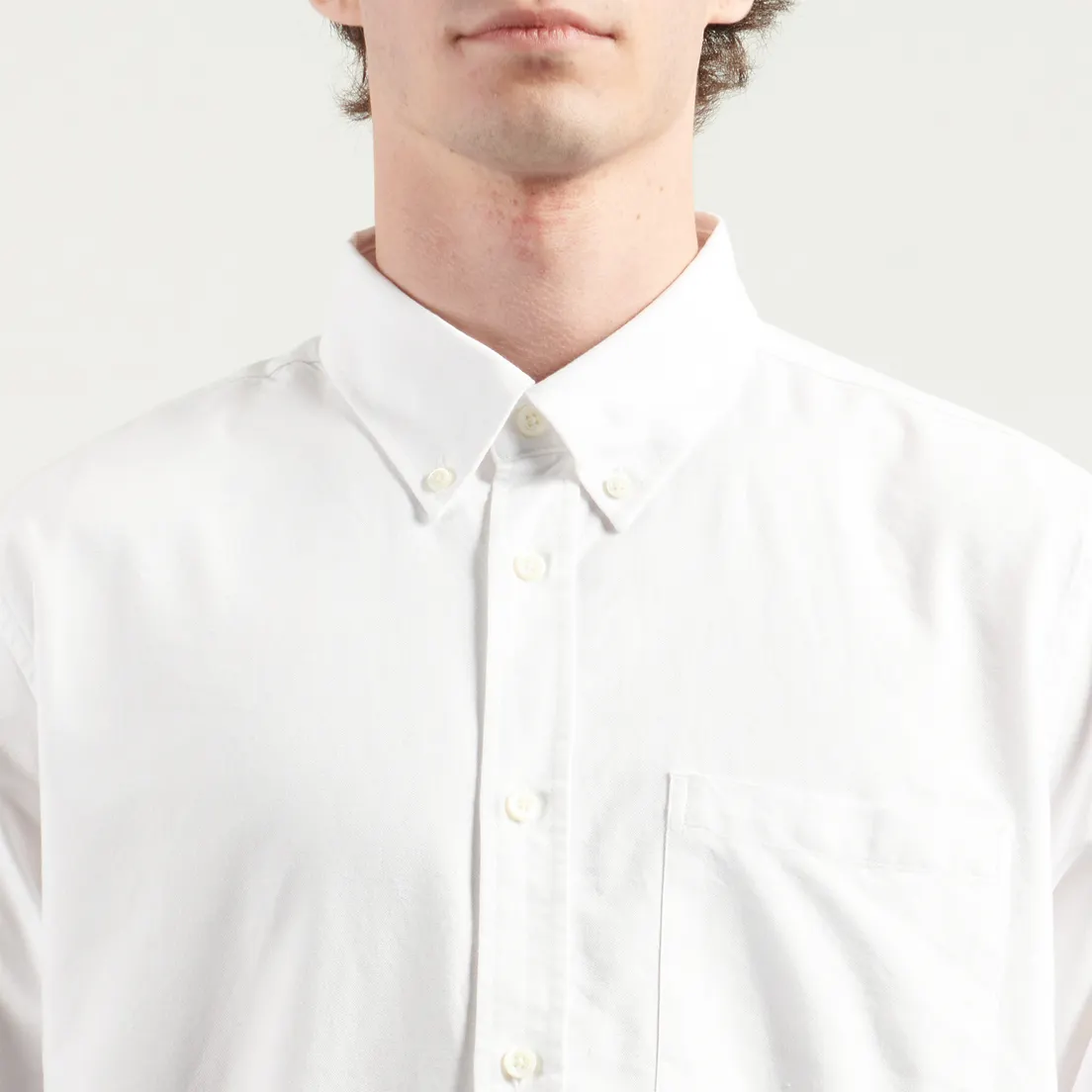 Norse Projects Мужская рубашка Norse Standard Oxford BD