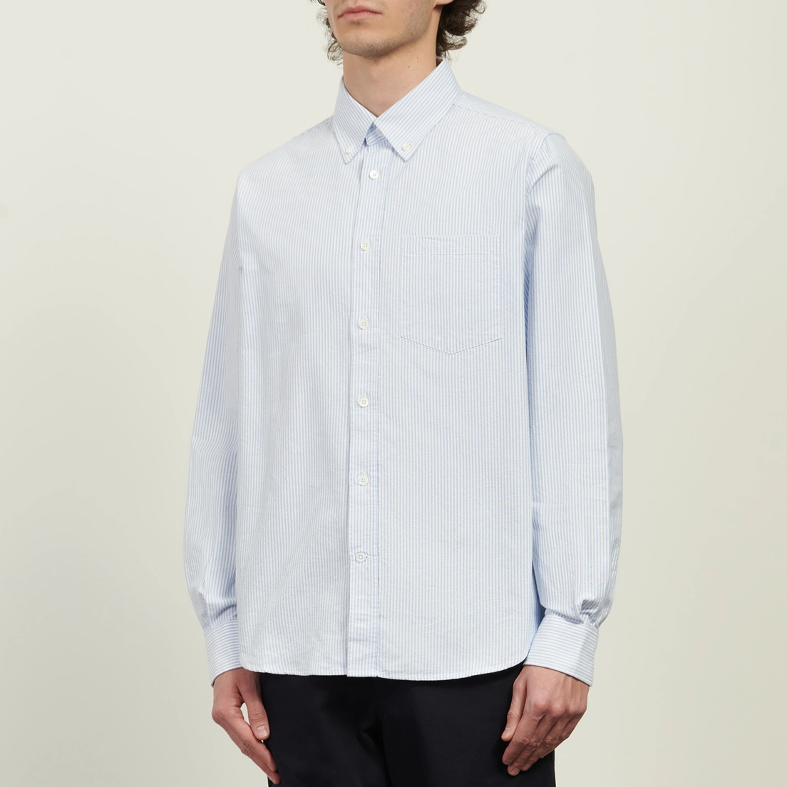 Norse Projects Мужская рубашка Norse Standard Oxford BD