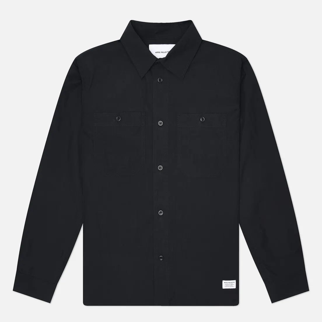 Norse Projects Мужская рубашка Silas Tech Poplin 2.0