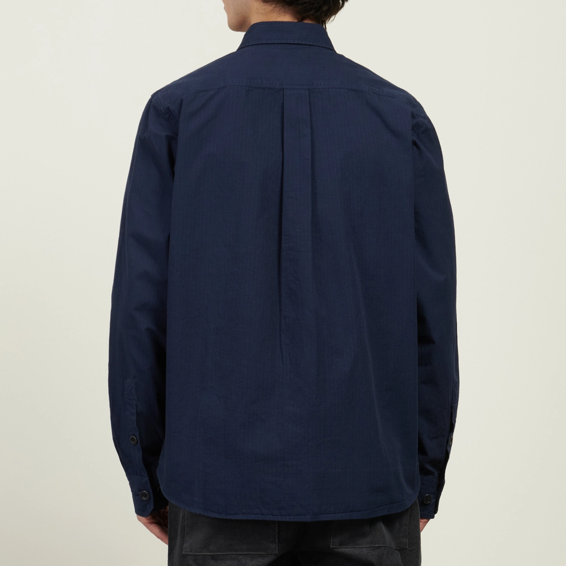 Norse Projects Мужская рубашка Algot Cotton Ripstop Relaxed