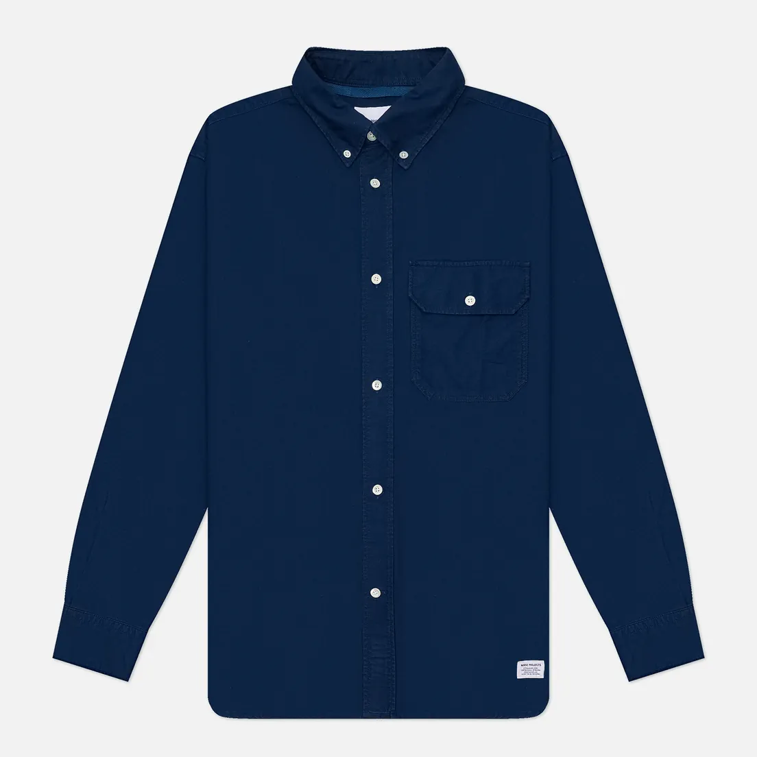Norse Projects Мужская рубашка Ole Oversized GMD Oxford