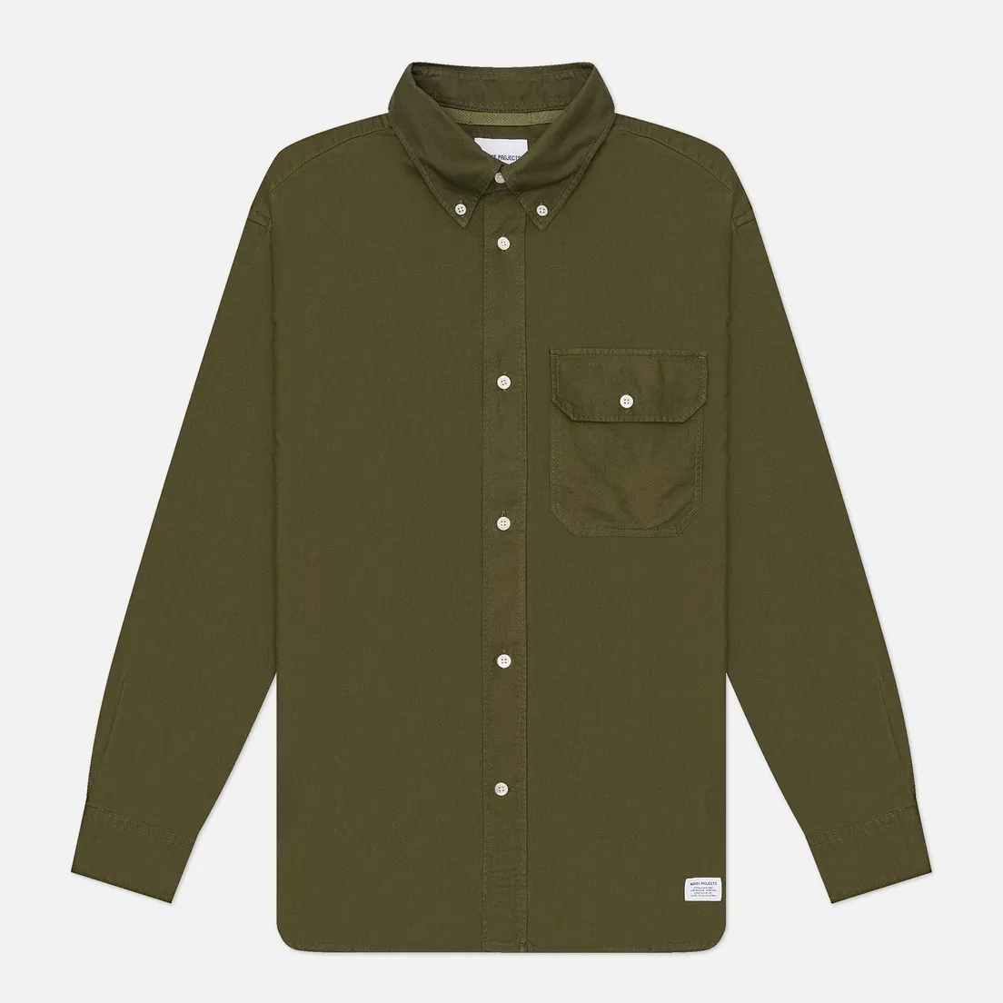 Norse Projects Мужская рубашка Ole Oversized GMD Oxford