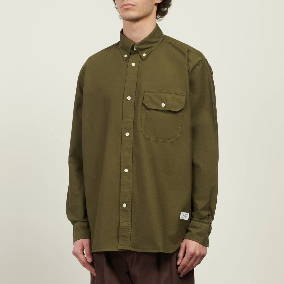 Norse Projects Мужская рубашка Ole Oversized GMD Oxford