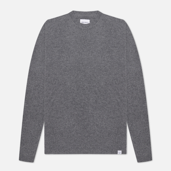 Мужской свитер Norse Projects Sigfred Lambswool Grey Melange