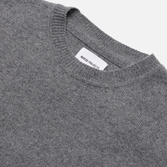 Мужской свитер Norse Projects Sigfred Lambswool Grey Melange