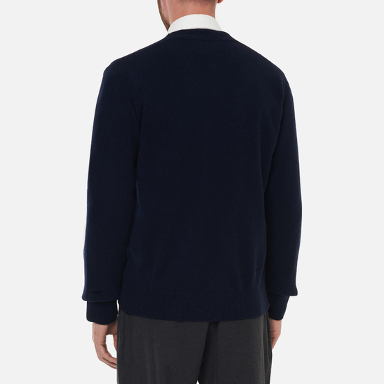 Мужской кардиган Norse Projects Adam Lambswool Dark Navy