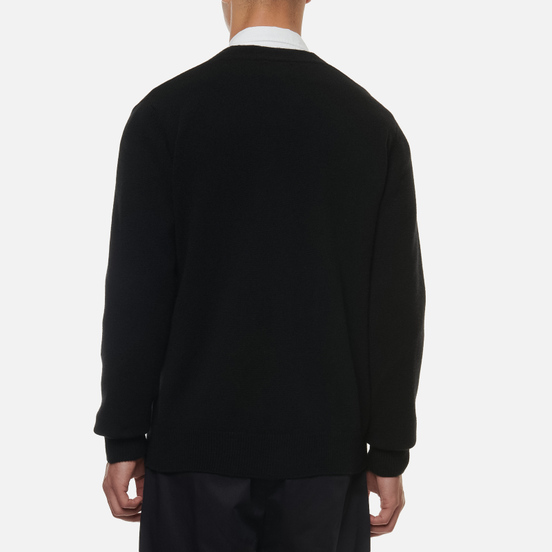 Мужской кардиган Norse Projects Adam Lambswool Black