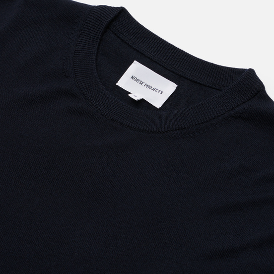Мужской свитер Norse Projects Sigfred Light Merino Dark Navy