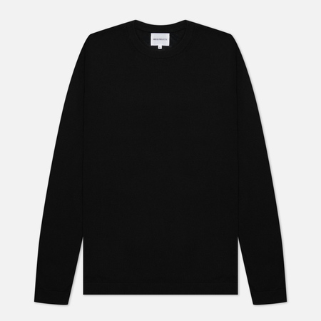 Мужской свитер Norse Projects Sigfred Light Merino, цвет чёрный, размер XXL
