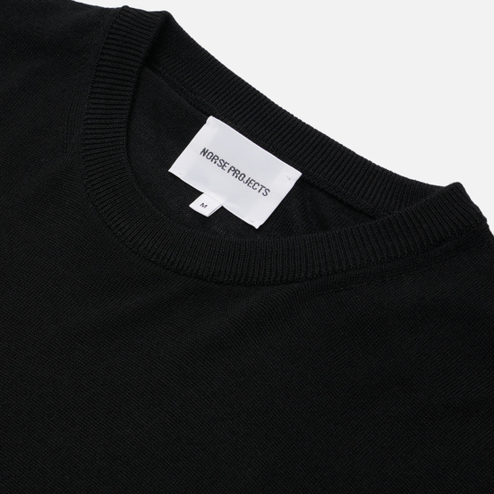 Мужской свитер Norse Projects Sigfred Light Merino Black