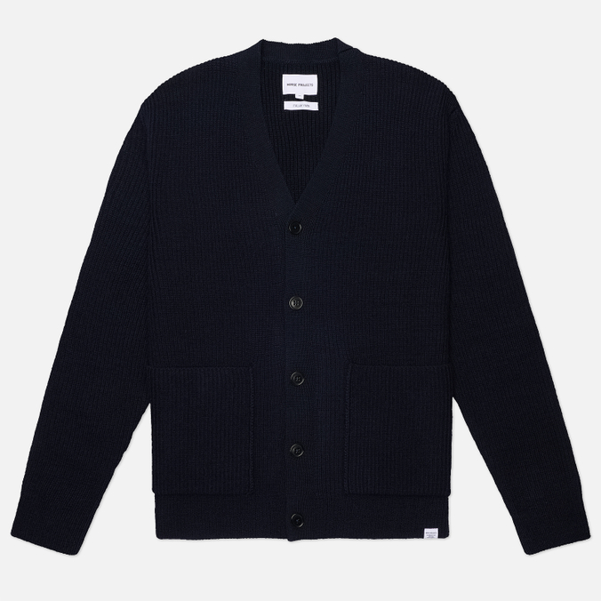 Мужской кардиган Norse Projects Loki Wool Cotton Rib
