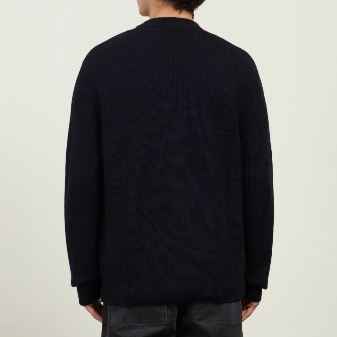 Norse Projects Мужской кардиган Loki Wool Cotton Rib