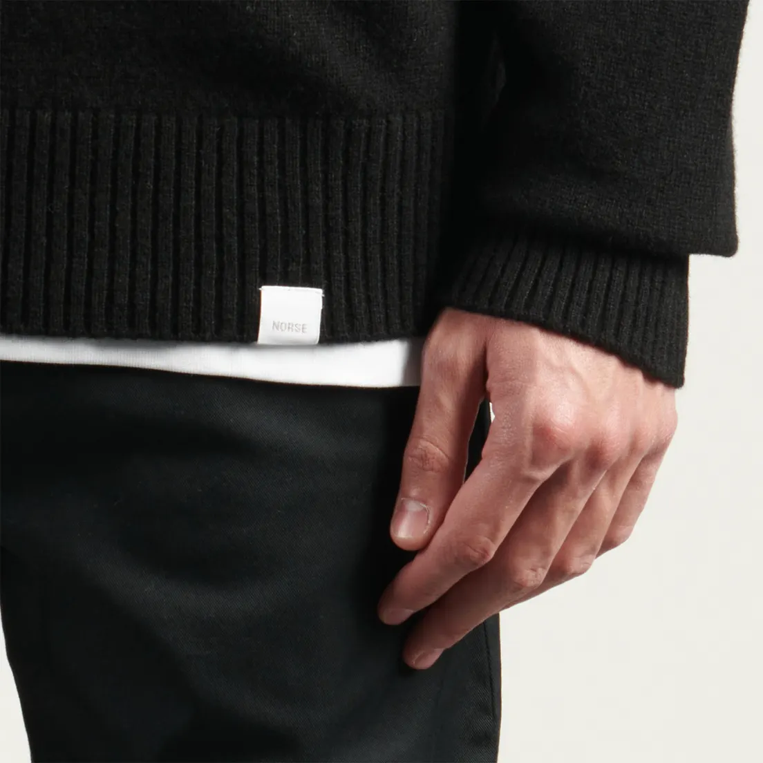 Norse Projects Мужской свитер Norse Standard Merino Lambswool