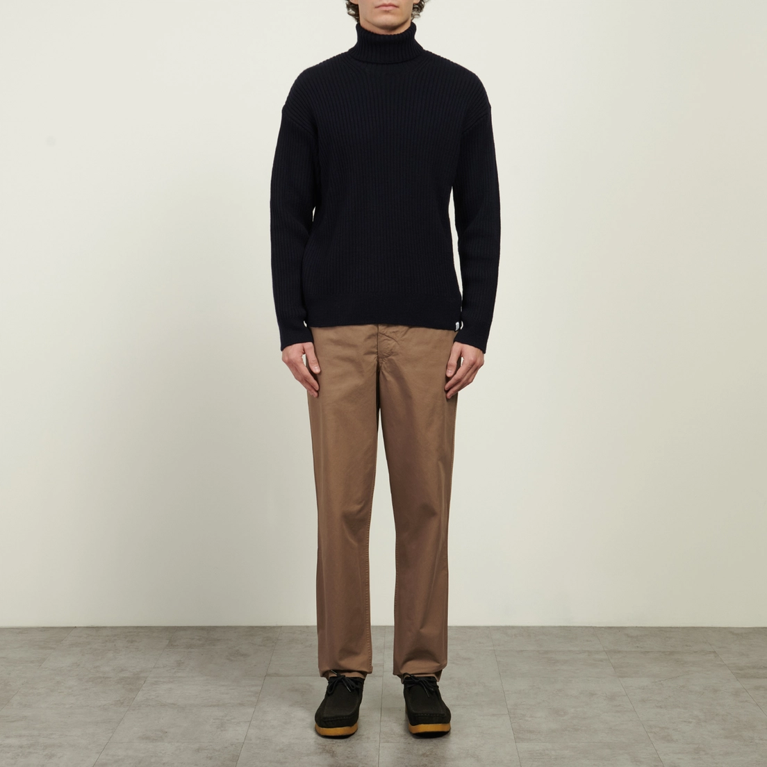 Norse Projects Мужской свитер Frey Wool Cotton Fisherman