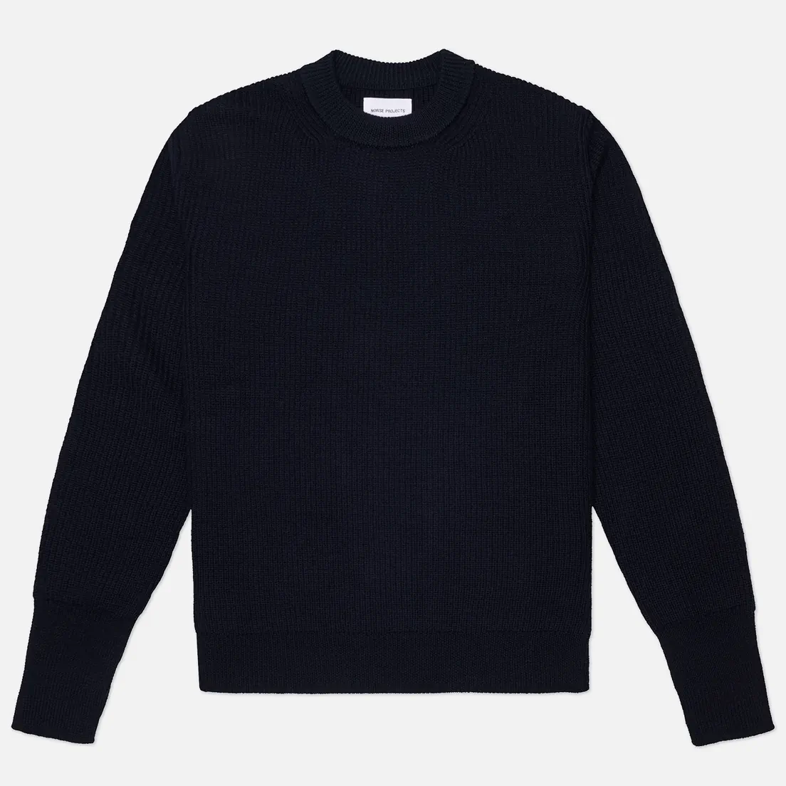 Norse Projects Мужской свитер Henning Cotton Wool Rib