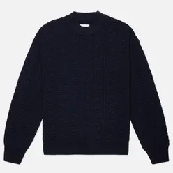 Norse Projects Мужской свитер Storm Bubble Rib Knit Crewneck
