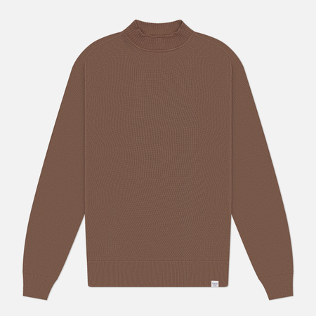 Мужской свитер Norse Projects Sagvatnet Roll Neck, цвет коричневый, размер M