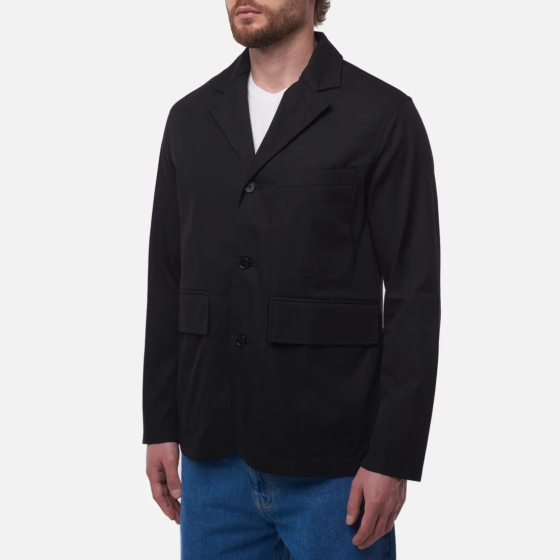 Norse Projects Мужской пиджак Nilas Fine Broken Twill Work