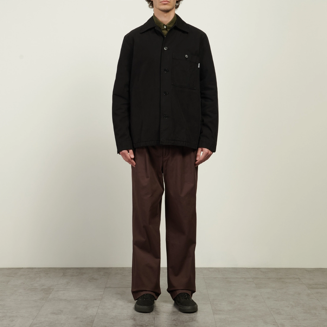 Norse Projects Мужская рубашка Norse Standard Twill