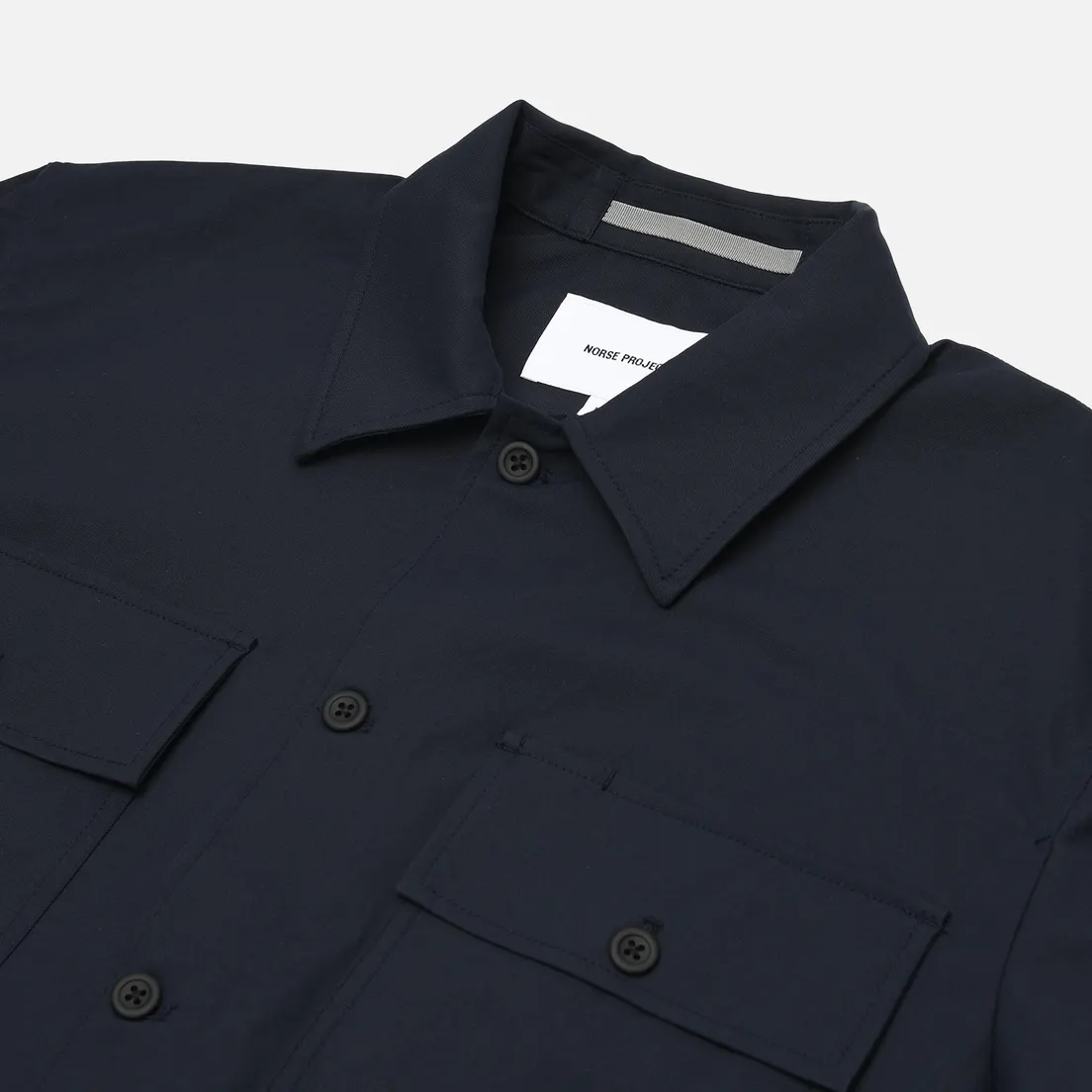 Norse Projects Мужская рубашка Hjalmer Solotex Twill Overshirt