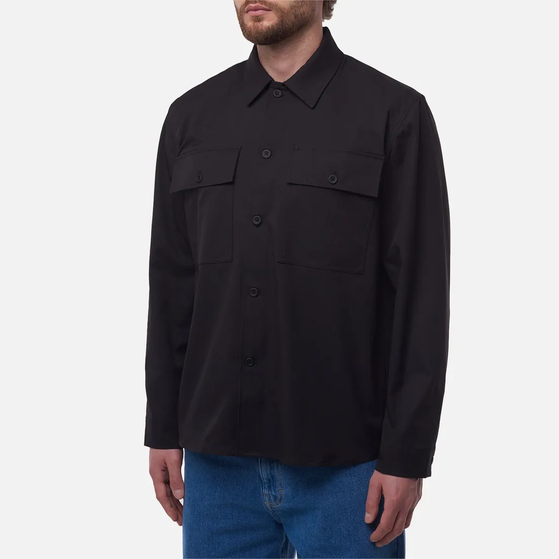 Norse Projects Мужская рубашка Hjalmer Solotex Twill Overshirt