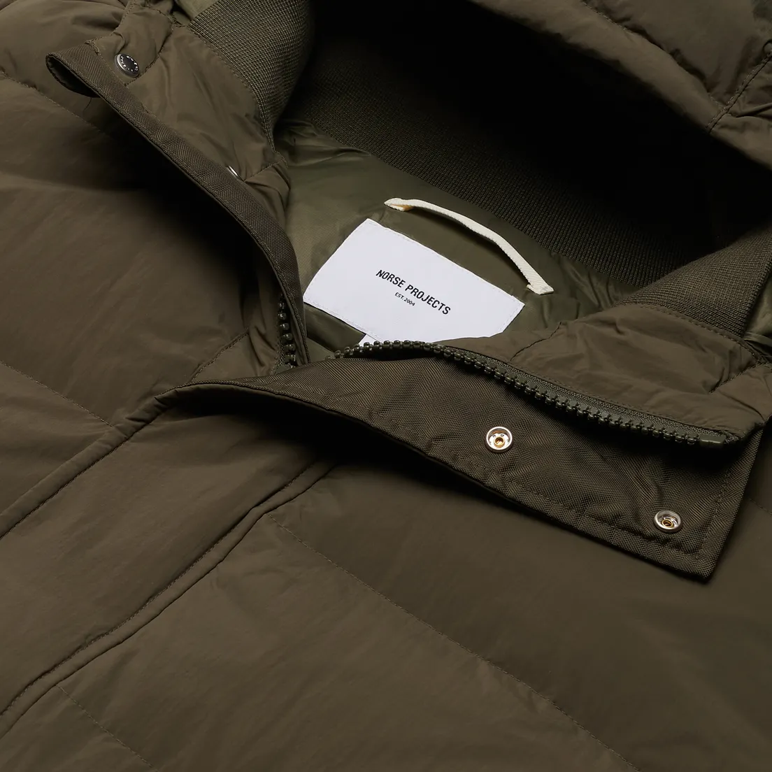 Norse Projects Мужской пуховик Willum Down Limonta Dry Nylon