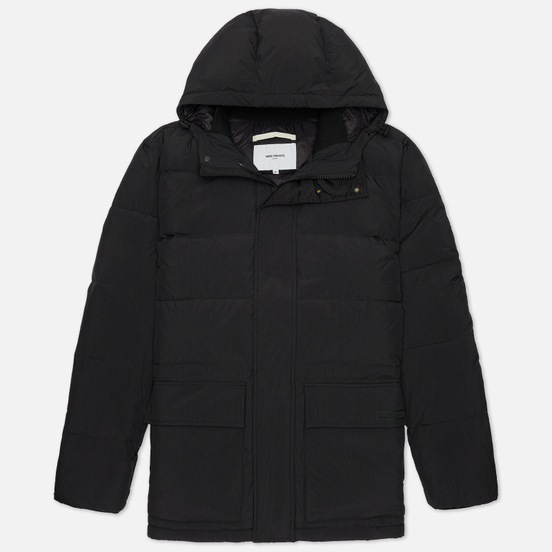 Мужской пуховик Norse Projects Willum Down Limonta Dry Nylon Black