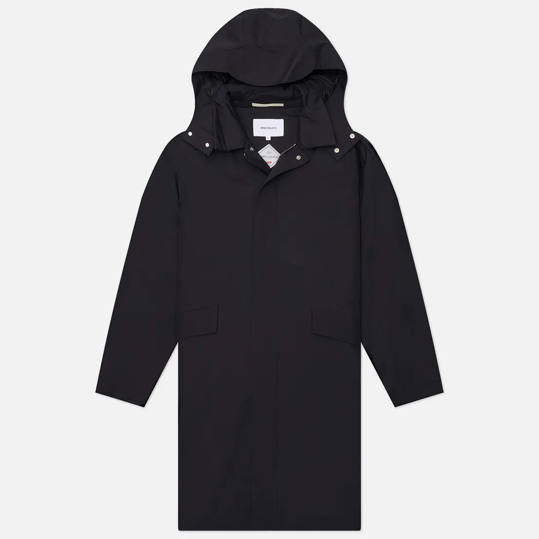 Norse Projects Мужская куртка парка Vargo 2.0 Gore-Tex Windstopper Hooded Raglan Mac