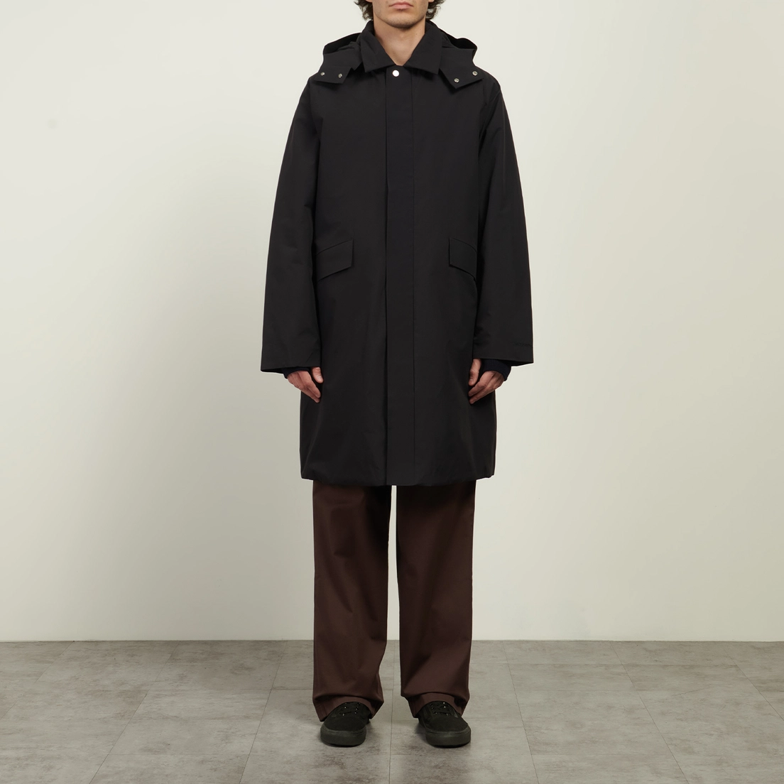 Norse Projects Мужская куртка парка Vargo 2.0 Gore-Tex Windstopper Hooded Raglan Mac