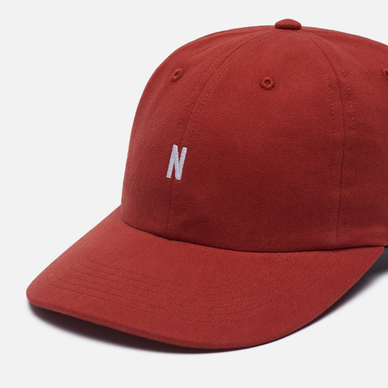 Кепка Norse Projects Twill Sports Industrial Orange