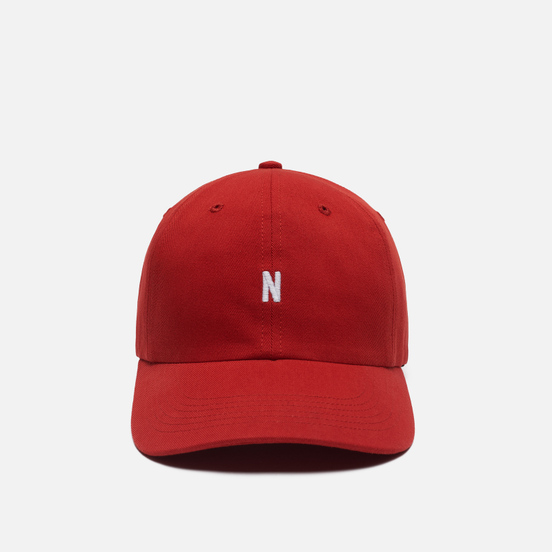 Кепка Norse Projects Twill Sports Carmine Red