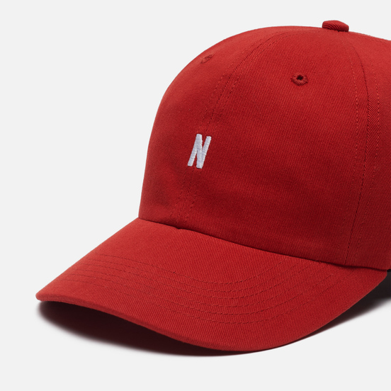 Кепка Norse Projects Twill Sports Carmine Red
