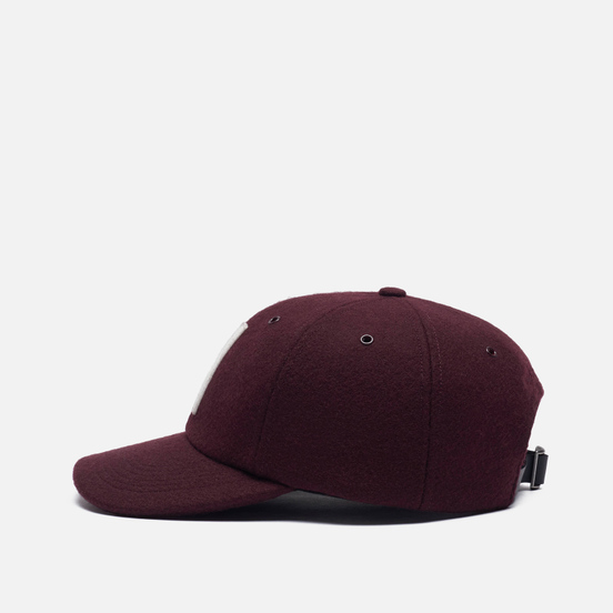 Кепка Norse Projects Wool Sports Eggplant Brown