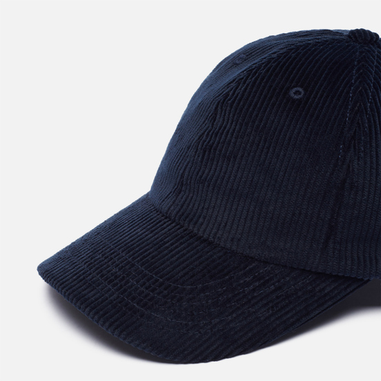 Кепка Norse Projects 8 Wale Cord Sports Dark Navy