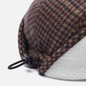 Кепка Norse Projects Wool Flannel Flap Utility Khaki Check фото - 3