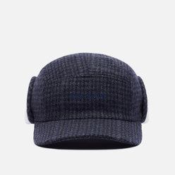 Кепка Norse Projects Wool Flannel Flap Dark Navy Check