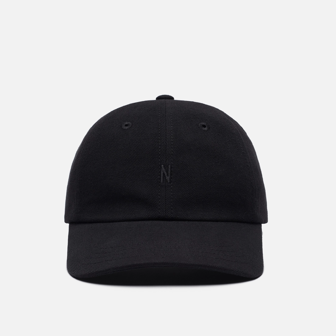 Norse Projects Кепка Cotton Wool Herringbone Twill 6-Panel