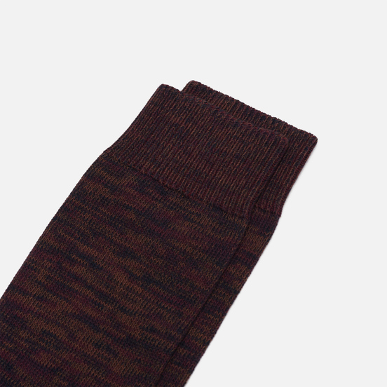 Носки Norse Projects Bjarki Blend Cotton Eggplant Brown