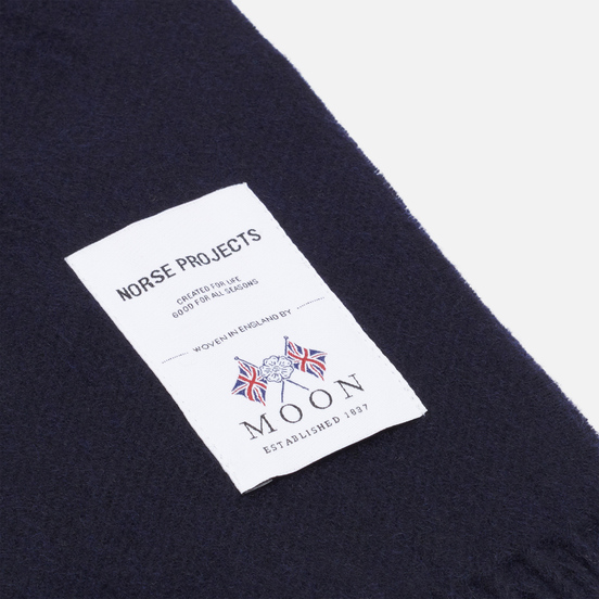 Шарф Norse Projects Moon Lambswool Dark Navy