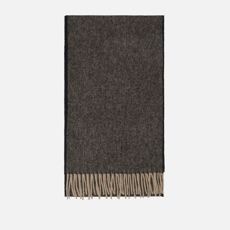 Шарф Norse Projects Moon Lambswool, цвет коричневый